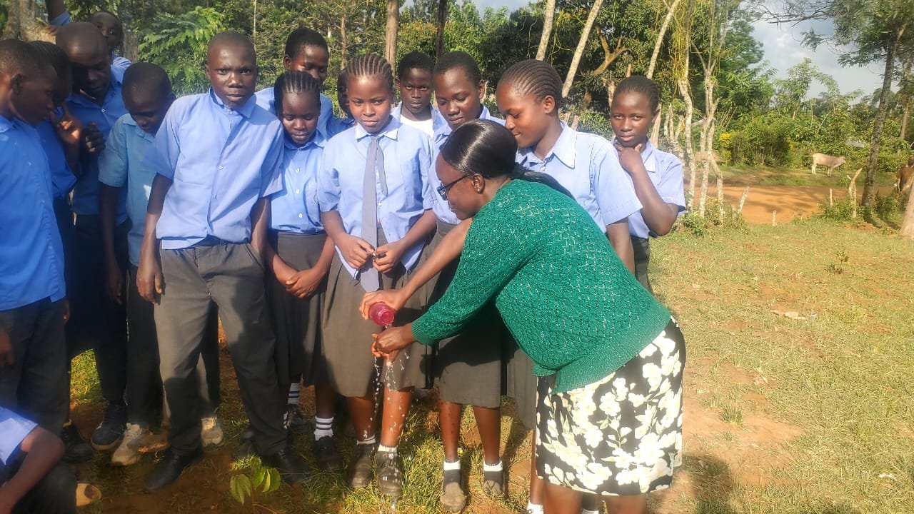 Tree planting during Mazingira Day Celebrations